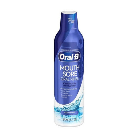 Crest, Oral-B Mouth Sore Special Care Oral Rinse Soothing Mint, 475ml Oral-B