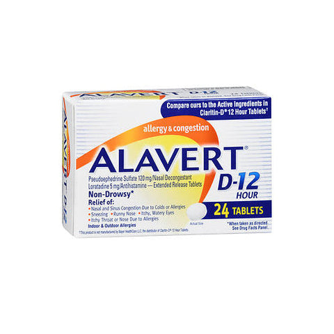 Bronkaid, Allergy & Sinus  D 12 Hour Extended Release, 24 Tablets Bronkaid