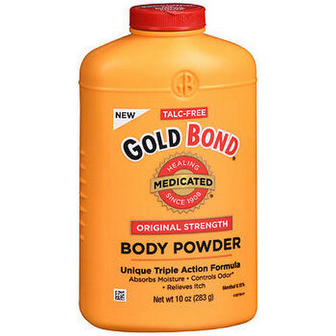 Gold Bond, Medicated Body Powder Original Strength, 10 Oz Gold Bond