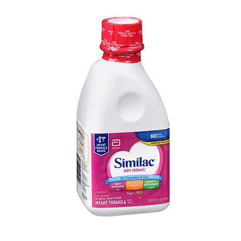 Similac, Isomil Soy Infant Formula with Iron Ready to Feed, 32 Oz Similac