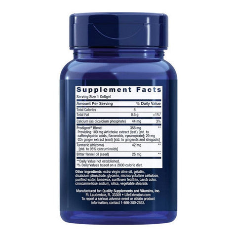 Life Extension, Bloat Relief, 60 Softgels Life Extension