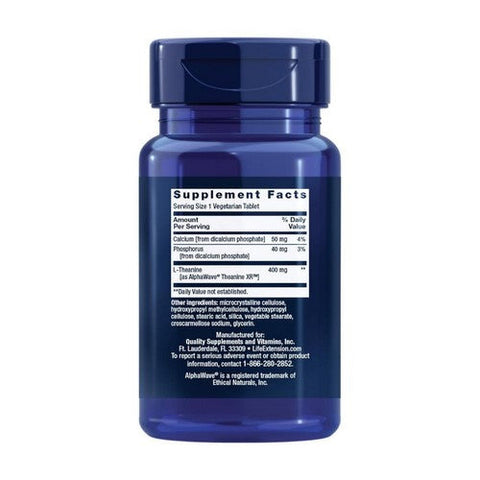 Life Extension, Theanine XR Stress Relief, 30 Tabs Life Extension