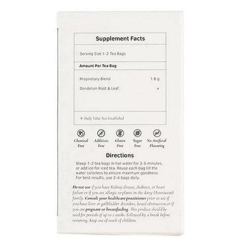 Health King, Dandelion Root & Leaf Herb Tea, 20 Bags Health King