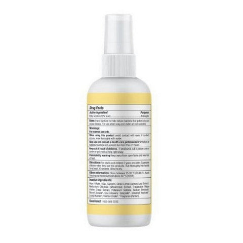 Attitude, Super Leaves Hand Sanitizer Lemon Leaves, 3.5 Oz Attitude