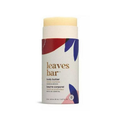 Attitude, Leaves Bar Body Butter Sandalwood, 3 Oz Attitude