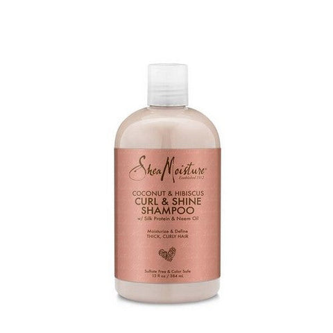 Shea Moisture, Curl & Shine Shampoo Coconut Hibiscus, 13 Oz Shea Moisture