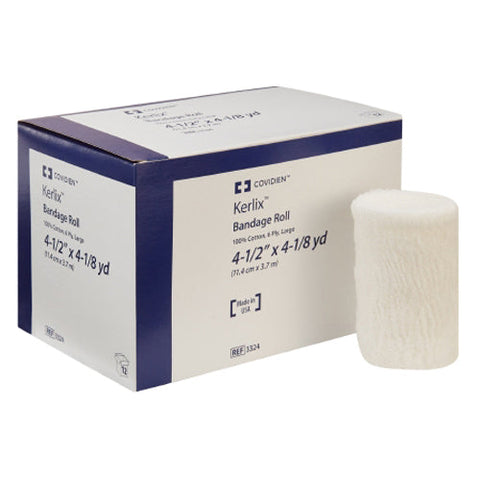 Kerlix, Nonsterile Fluff Bandage Roll 4+ Inch x 4-1/10 Yard, Count Of 12 Kerlix