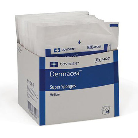 Cardinal, Dermacea Sterile USP Type VII Gauze Sponge 6 x 6-3/4 Inch, 1 Pack Cardinal