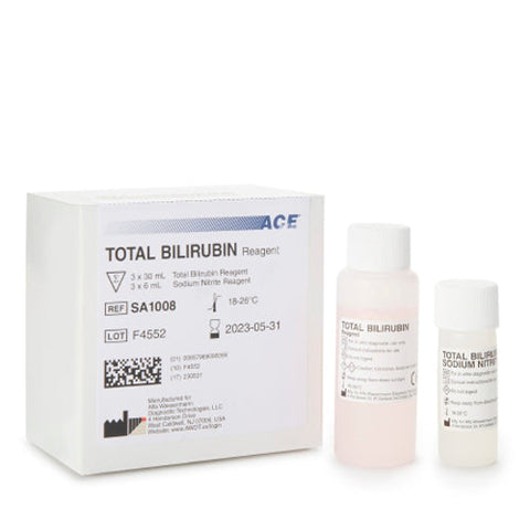 Ace, General Chemistry Reagent Total Bilirubin 300 Tests SA1008, Count of 1 Ace