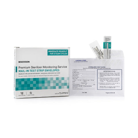 McKesson, Sterilizer Monitoring Mail-In Service, Box Of 1 McKesson