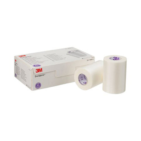 3M, Durapore Silk-Like Cloth Medical Tape 3 Inch x 10 Yard White, 1 Roll 3M