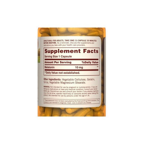 Sundown Naturals, Melatonin Twin Pack, 10mg, 90 + 90 Count Sundown Naturals