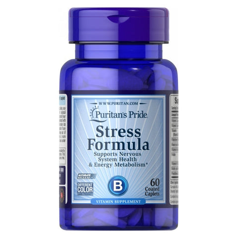 Puritan's Pride, Stress Formula, 60 Caplets Puritan's Pride