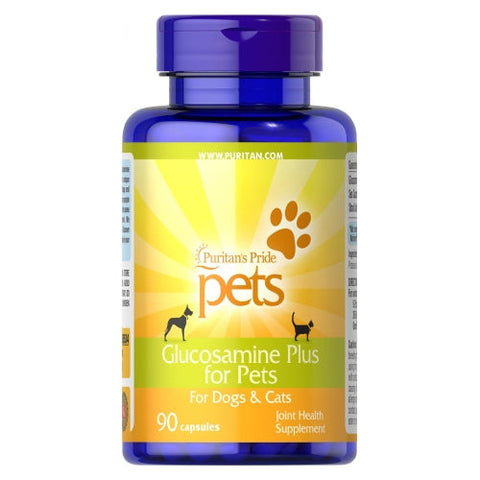 Puritan's Pride, Glucosamine Plus for Dogs & Cats, 90 Capsules Puritan's Pride