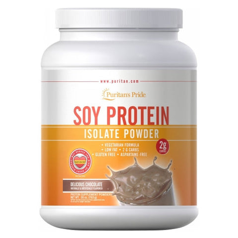 Puritan's Pride, Soy Protein Isolate Powder Chocolate, 28 Oz Puritan's Pride