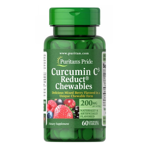 Puritan's Pride, Curcumin C3 Reduct Chew, 120 Gummies Puritan's Pride