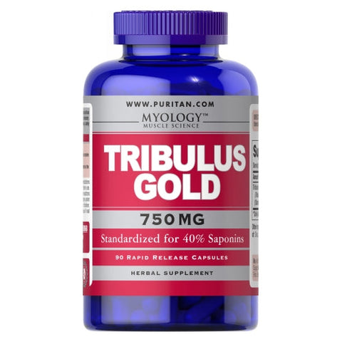 Puritan's Pride, Tribulus Gold Standardized Extract, 750 mg, 90 Capsules Puritan's Pride