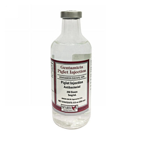 Sparhawk, Gentamicin Piglet Injection, 250 Ml Sparhawk