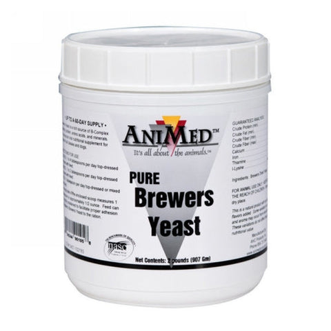 Pure Brewers Yeast 2 Lbs by Animed