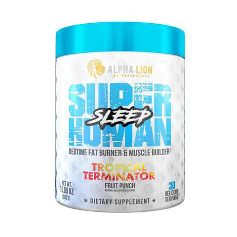 Alpha Lion, Superhuman Sleep, Tropical Terminator Fruit Punch 30 Servings Alpha Lion