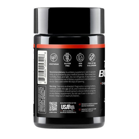 Snap Supplements, Testo Booster, 60 Caps Snap Supplements