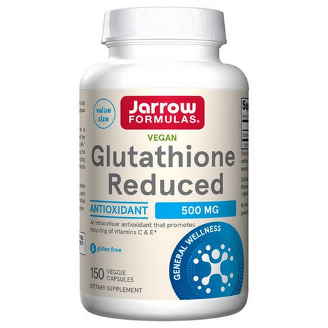 Jarrow Formulas, Reduced Glutathione, 500 mg, 150 Veg Caps Jarrow Formulas