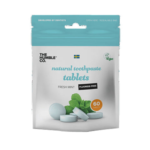 The Humble Co, Dental Tablets Charcoal Fluoride Free, 60 Count The Humble Co