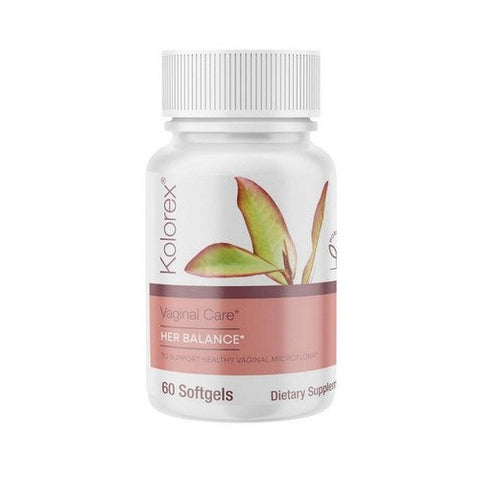 Kolorex, Vaginal Care Her Balance, 60 Softgels Kolorex