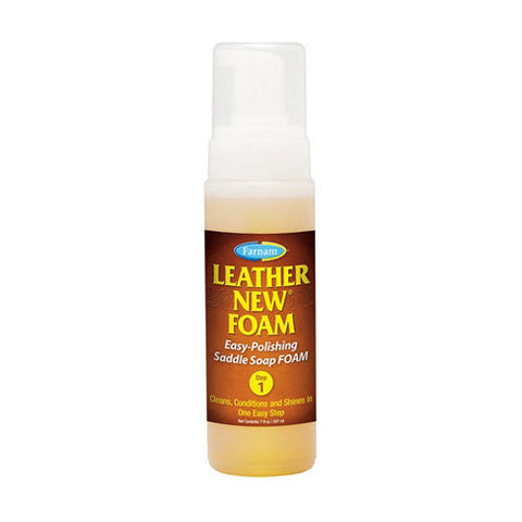 Leather New Foam Cleaner 7 Oz by Farnam