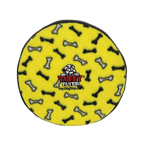 Tuffy, Tuffy Ultimate Flyer Yellow Bone, 1 Each Tuffy