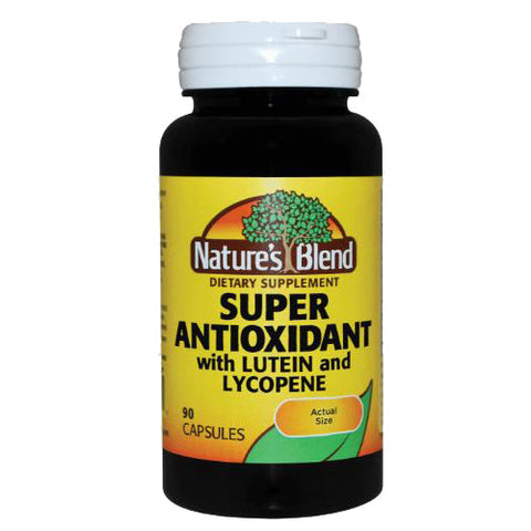 Nature's Blend, Antioxidant Super High-Potency With Lutein, 90 Caps Nature's Blend