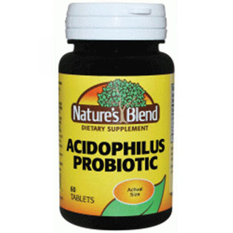 Nature's Blend, Acidophilus Probiotic, 60 Tabs Nature's Blend