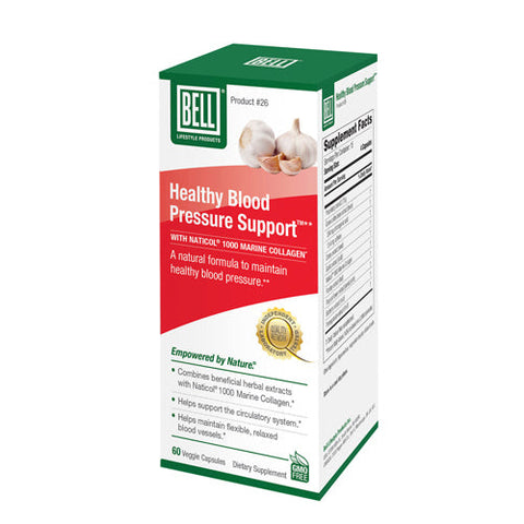 Bell Lifestyle, Healthy Blood Pressure Support, 60 Caps Bell Lifestyle