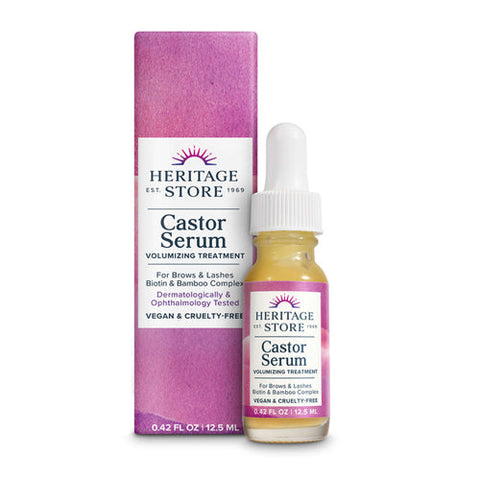 Heritage Store, Castor Brow & Lash Serum, 1 Oz Heritage Store