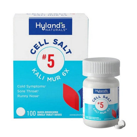 Hylands, Cell Salt #5 Kali Mur, 100 Tabs Hylands