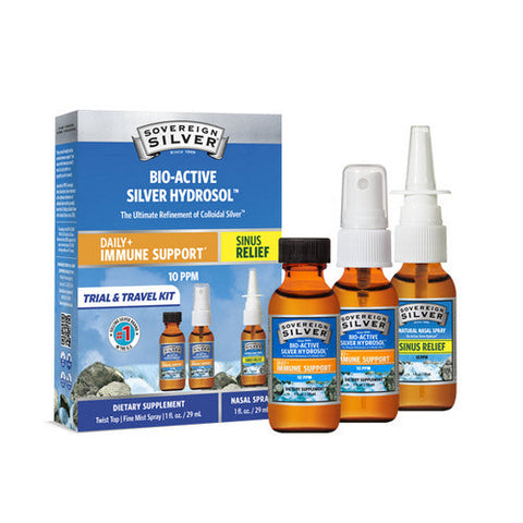 Sovereign Silver, Silver Immune Travel Nasal Spray, 1 Oz Sovereign Silver