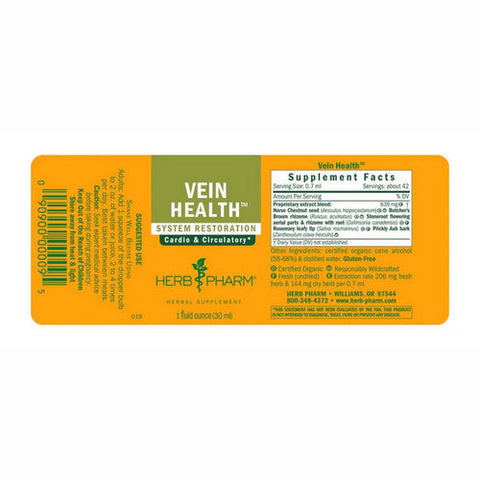 Herb Pharm, Vein Health, 1 Oz Herb Pharm