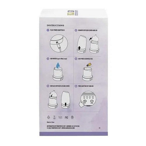 Aura Cacia, Lunar Ultrasonic Essential Oil Diffuser, 1 Count Aura Cacia