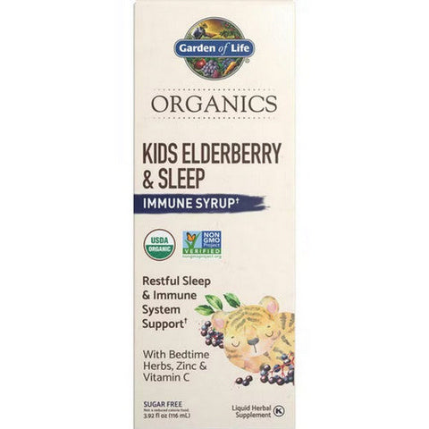 Garden of Life, Organics Kids Elderberry and Sleep Syrup, 3.92 Oz Garden of Life