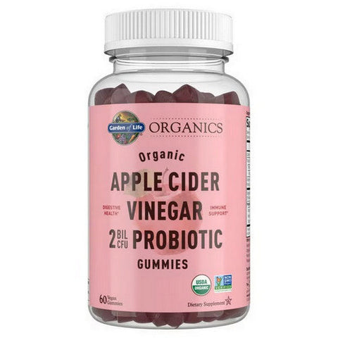Garden of Life, Organics Apple Cider Vinegar Probiotic, 60 Gummies Garden of Life