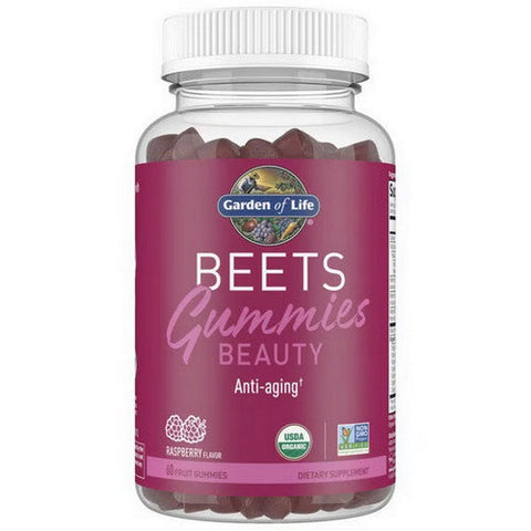 Garden of Life, Beets Beauty Raspberry, 60 Gummies Garden of Life