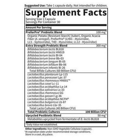 Garden of Life, Dr. Formulated Probiotics, 100 Billion, 30 Caps Garden of Life