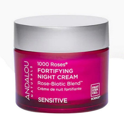 Andalou Naturals, 1000 Roses Fortifying Night Cream, 1.7 Oz Andalou Naturals