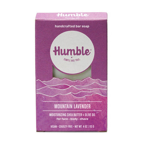 Humble Brands, Bar Soap Mountain Lavender, 4 Oz Humble Brands