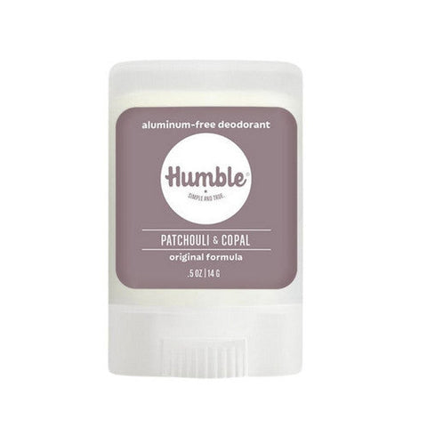 Humble Brands, Deodorant Travel Size Original Patchouli And Copal, 0.5 Oz Humble Brands