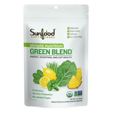 Sunfood Superfoods, Organic Green Superfood, 4 Oz Sunfood Superfoods