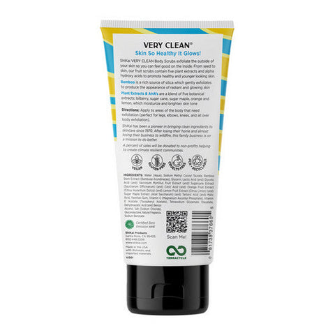 Shikai, Bamboo Scrub Refresh Coconut, 6 Oz Shikai