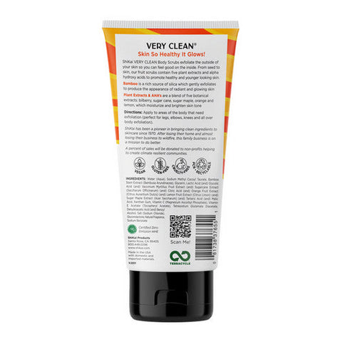 Shikai, Bamboo Scrub Glow Citrus, 6 Oz Shikai