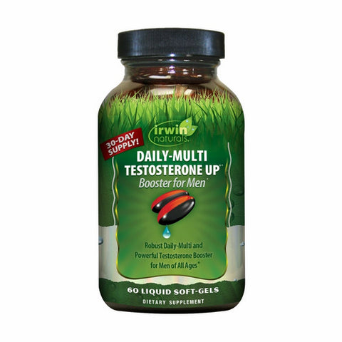 Irwin Naturals, Daily-Multi Testosterone UP Booster for Men, 60 Softgels Irwin Naturals
