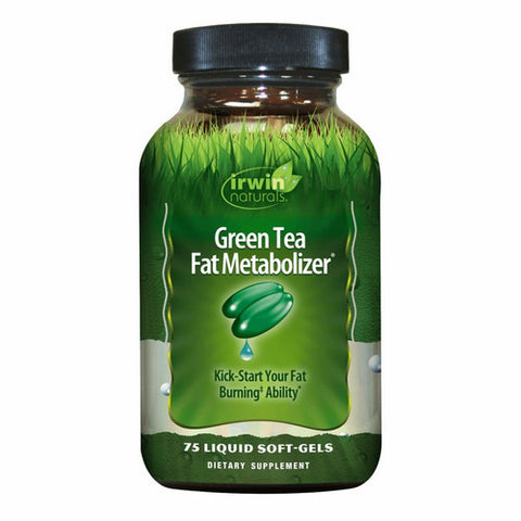 Irwin Naturals, Green Tea Fat Metabolizer, 75 Softgels Irwin Naturals